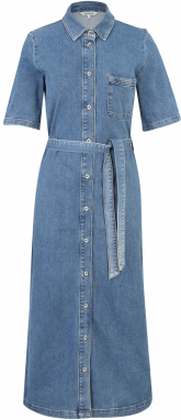 Only Tall Košeľové šaty 'ONLLANA'  modrá denim