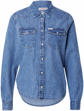 GUESS JEANS Blúzka  modrá denim