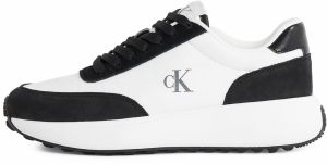 Calvin Klein Jeans Nízke tenisky 'ATHLEISURE'  čierna / biela
