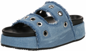 INUIKII Šľapky 'JEANS STUDS'  modrá denim