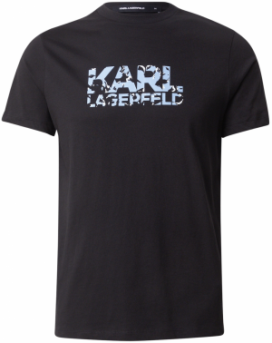 Karl Lagerfeld Tričko  opálová / čierna / biela