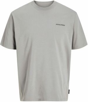 Jack & Jones Plus Tričko 'JCOPACER'  sivá / čierna
