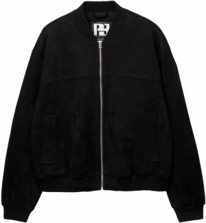 Pull&Bear Prechodná bunda  čierna