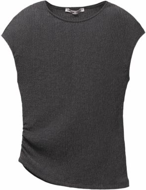 Pull&Bear Tričko  sivá melírovaná