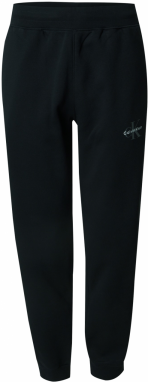 Calvin Klein Jeans Nohavice  sivá / čierna / biela