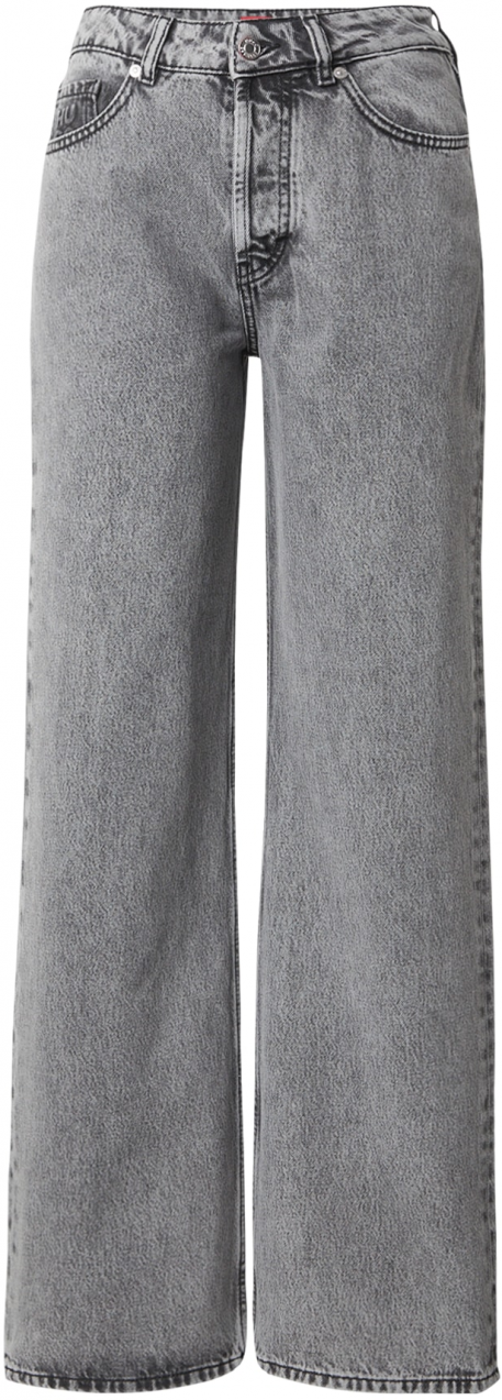 HUGO Džínsy  sivý denim