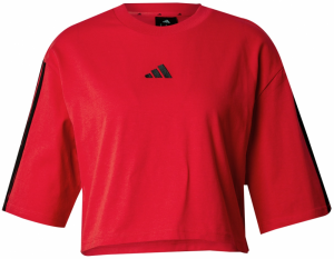 ADIDAS SPORTSWEAR Funkčné tričko  červená / čierna