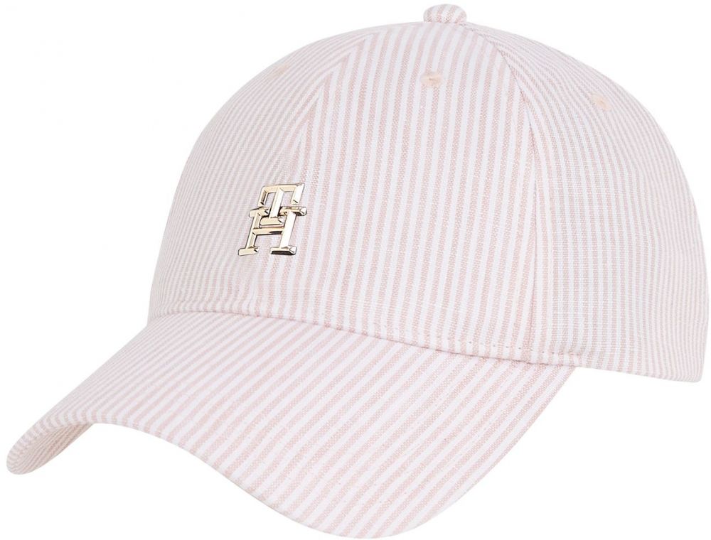 TOMMY HILFIGER Čiapka  zlatá / ružová / biela