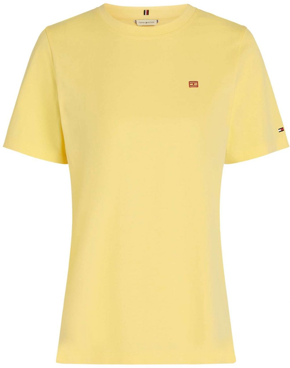 TOMMY HILFIGER Tričko  žltá / červená