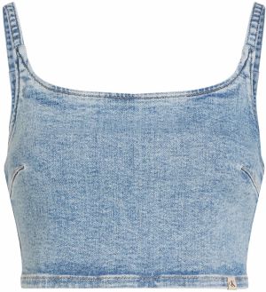 Calvin Klein Jeans Top  modrá denim