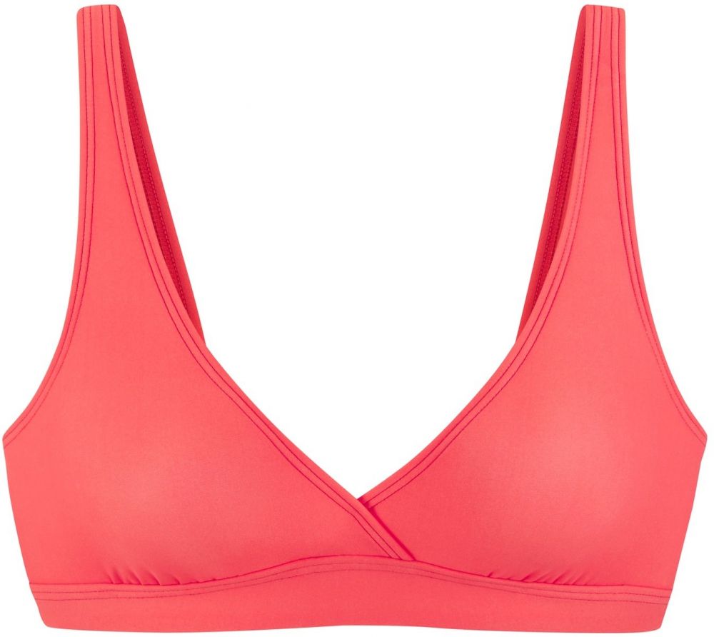 LASCANA Bikinový top  koralová