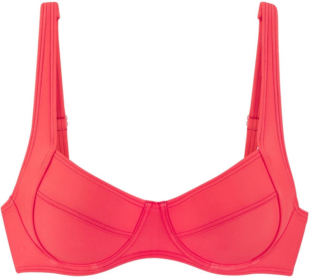 LASCANA Bikinový top 'Lolo'  koralová