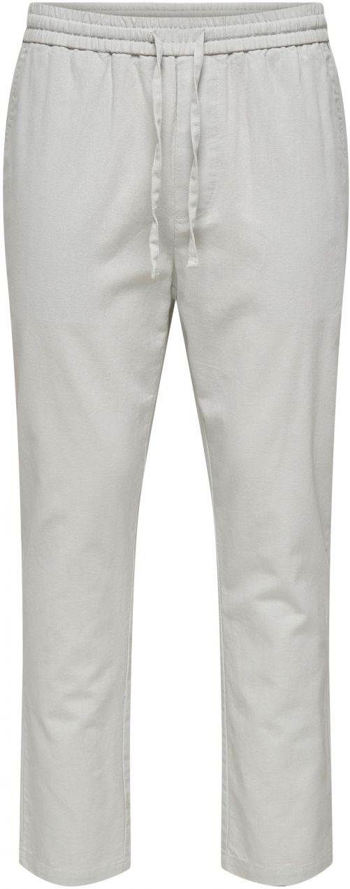 Only & Sons Nohavice 'ONSLINUS'  svetlosivá