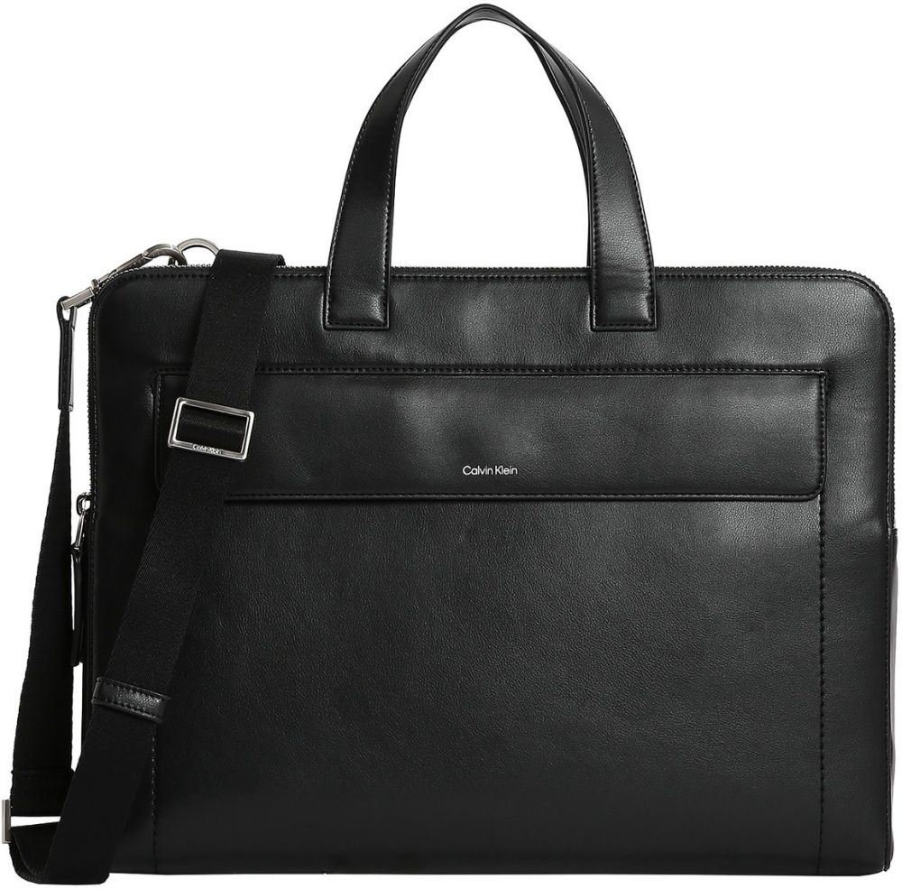 Calvin Klein Taška na notebook  čierna