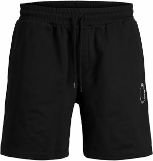 JACK & JONES Nohavice  čierna / biela