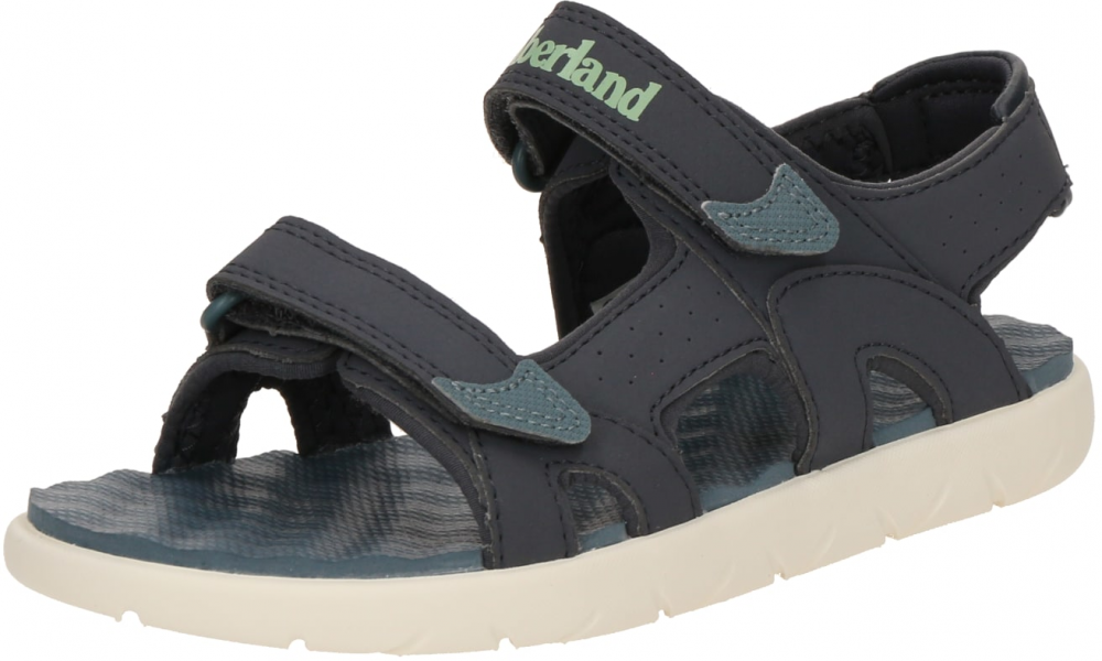 TIMBERLAND Otvorená obuv 'PERKINS'  tmavomodrá / zelená