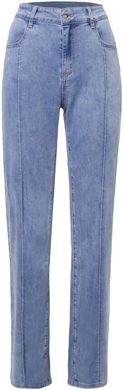Influencer Džínsy ' Piping'  modrá denim