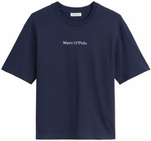 Marc O'Polo Tričko  tmavomodrá / biela