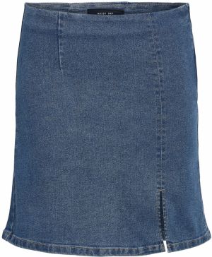 Noisy may Sukňa 'NMDEBBY'  modrá denim