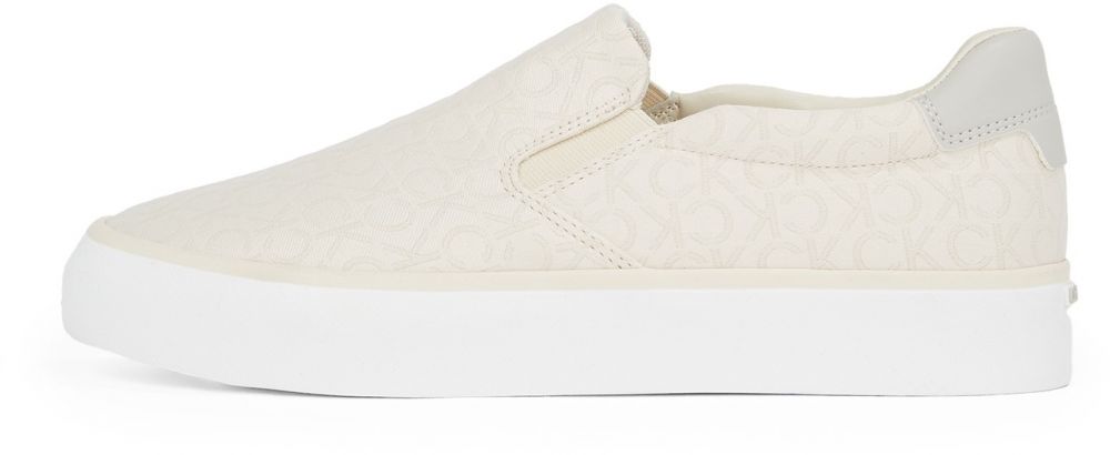 Calvin Klein Slip-on obuv 'JACQ'  sivobéžová / svetlosivá