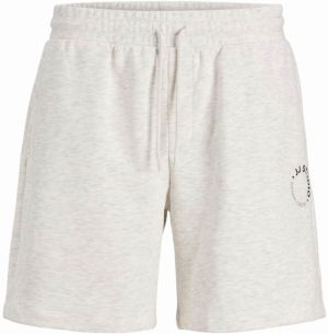 JACK & JONES Nohavice  biela melírovaná