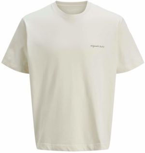 JACK & JONES Tričko 'JORMarrakesh'  biela ako vlna