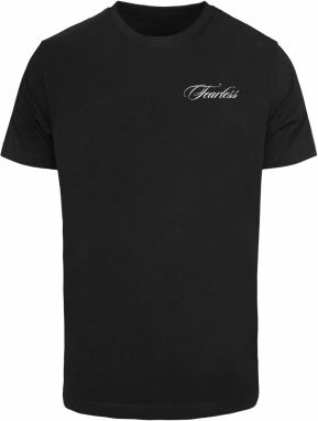 Mister Tee Tričko 'Fearless Crow'  béžová / sivá / čierna / biela