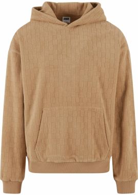 Urban Classics Mikina 'Jacquard'  piesková