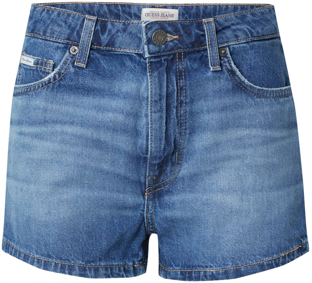 GUESS JEANS Džínsy  modrá denim