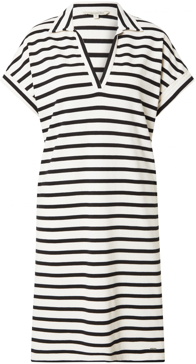 Herrlicher Šaty 'Venetia'  čierna / biela