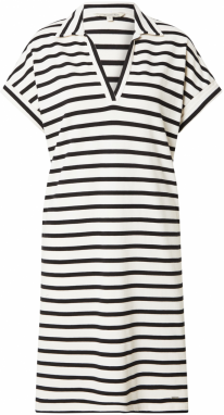 Herrlicher Šaty 'Venetia'  čierna / biela