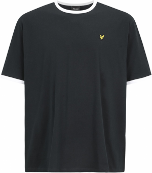Lyle & Scott Big&Tall Tričko 'Ringer'  námornícka modrá / biela