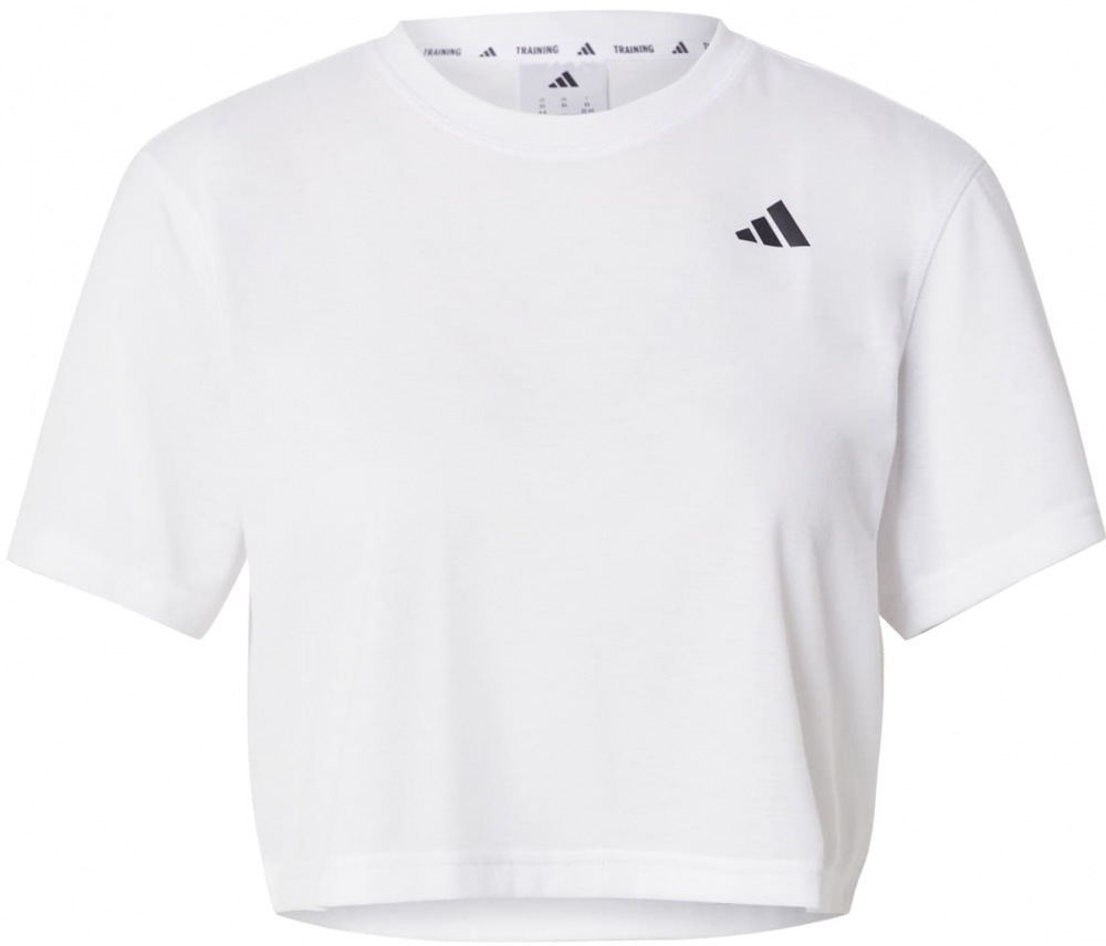 ADIDAS PERFORMANCE Funkčné tričko 'Te Min'  čierna / biela