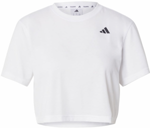 ADIDAS PERFORMANCE Funkčné tričko 'Te Min'  čierna / biela