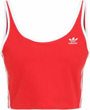 ADIDAS ORIGINALS Top 'Adicolor'  červená / biela