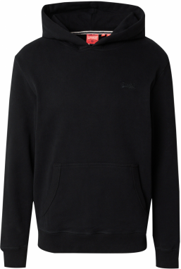 Superdry Mikina 'Essential'  čierna