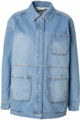 MSCH COPENHAGEN Prechodná bunda 'Eli Ada'  modrá denim