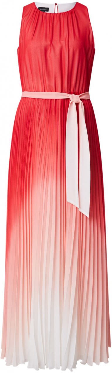 APART Večerné šaty  rosé / červená / biela