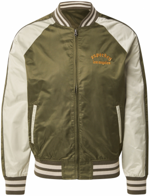 Superdry Prechodná bunda 'SOUVENIR'  modrá / olivová / svetlozelená / oranžová