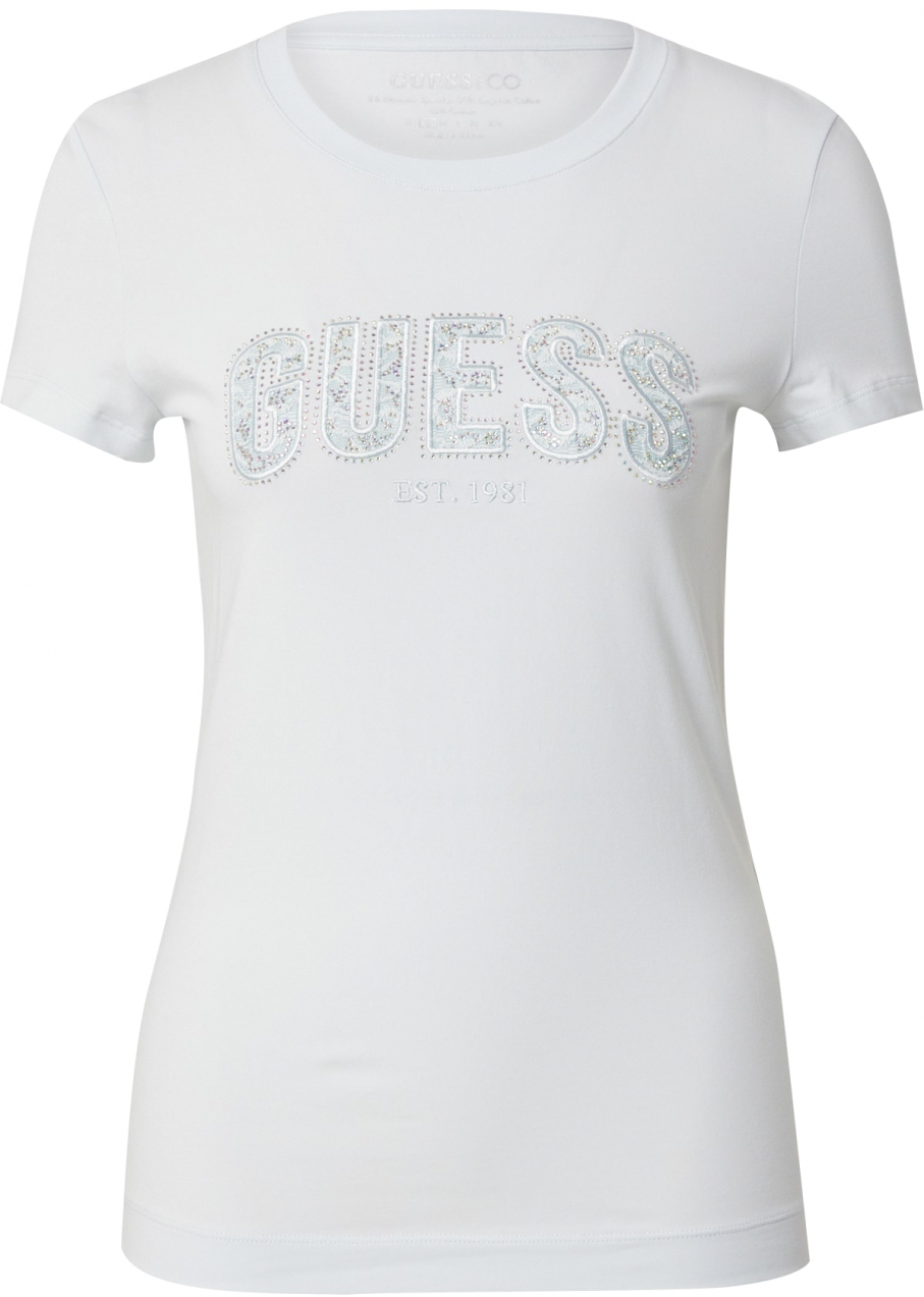 GUESS Tričko  pastelovo modrá / mätová