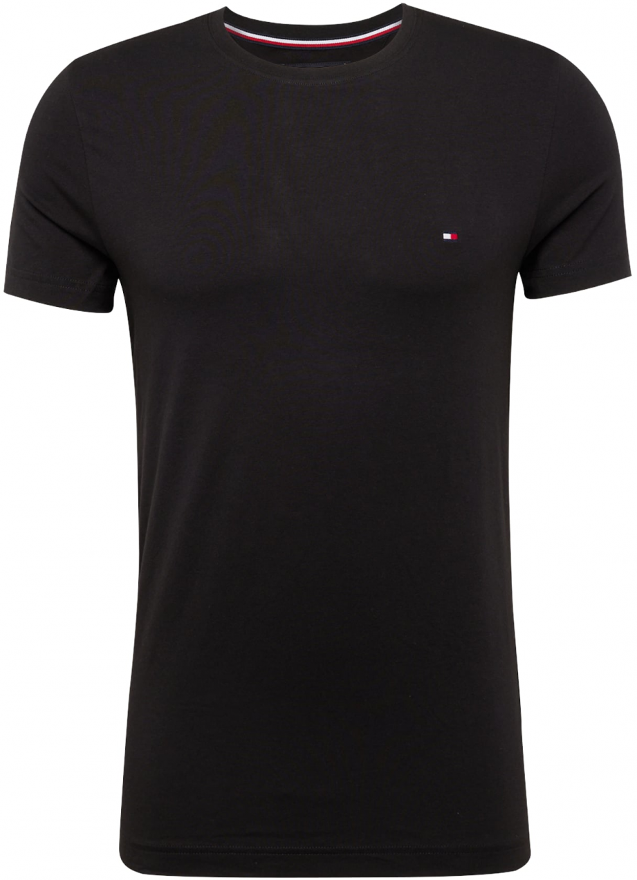 TOMMY HILFIGER Tričko 'Flex'  námornícka modrá / červená / čierna / biela