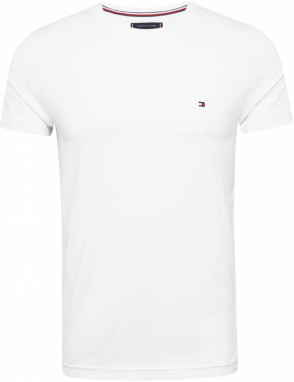 TOMMY HILFIGER Tričko 'Flex'  námornícka modrá / červená / biela