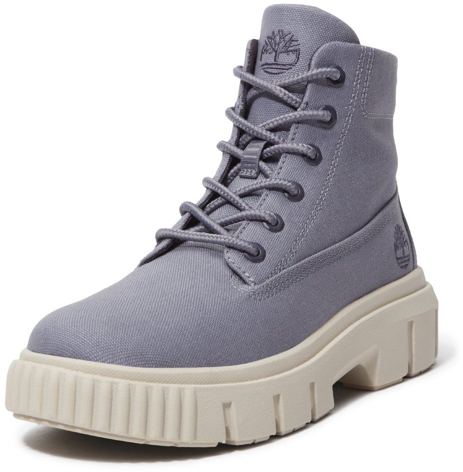 TIMBERLAND Šnurovacie členkové čižmy  fialová