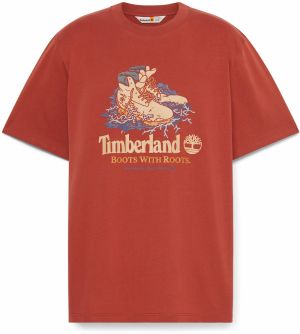 TIMBERLAND Tričko  svetlomodrá / svetložltá / sivá / homárová