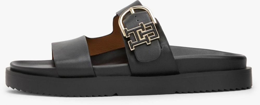 TOMMY HILFIGER Šľapky  čierna