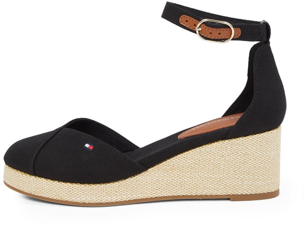 TOMMY HILFIGER Espadrilky  čierna