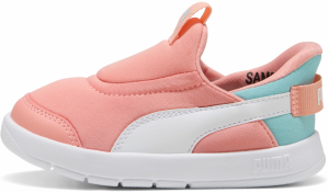 PUMA Tenisky 'Courtflex V3 Ease'  svetlomodrá / svetloružová / biela