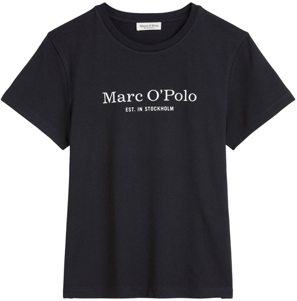 Marc O'Polo Tričko  čierna / biela