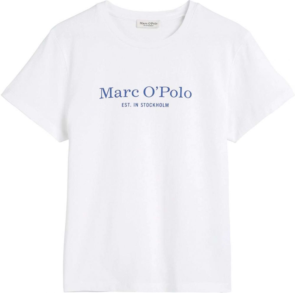 Marc O'Polo Tričko  modrá / biela
