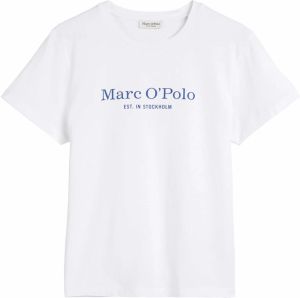 Marc O'Polo Tričko  modrá / biela